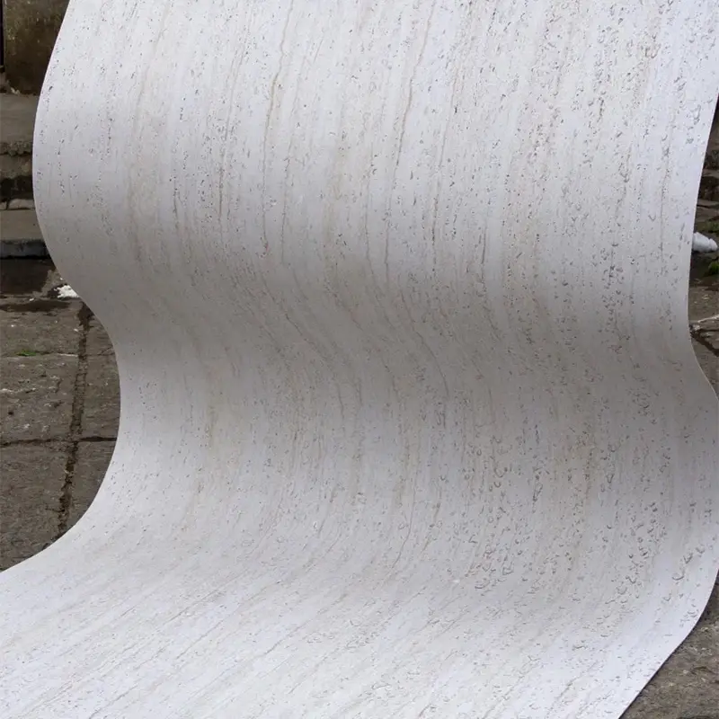 China Suppliers 3D Flexible Travertine Stone Veneer Sheets for Exterior Decorative Wall - Factory Direct Pricing