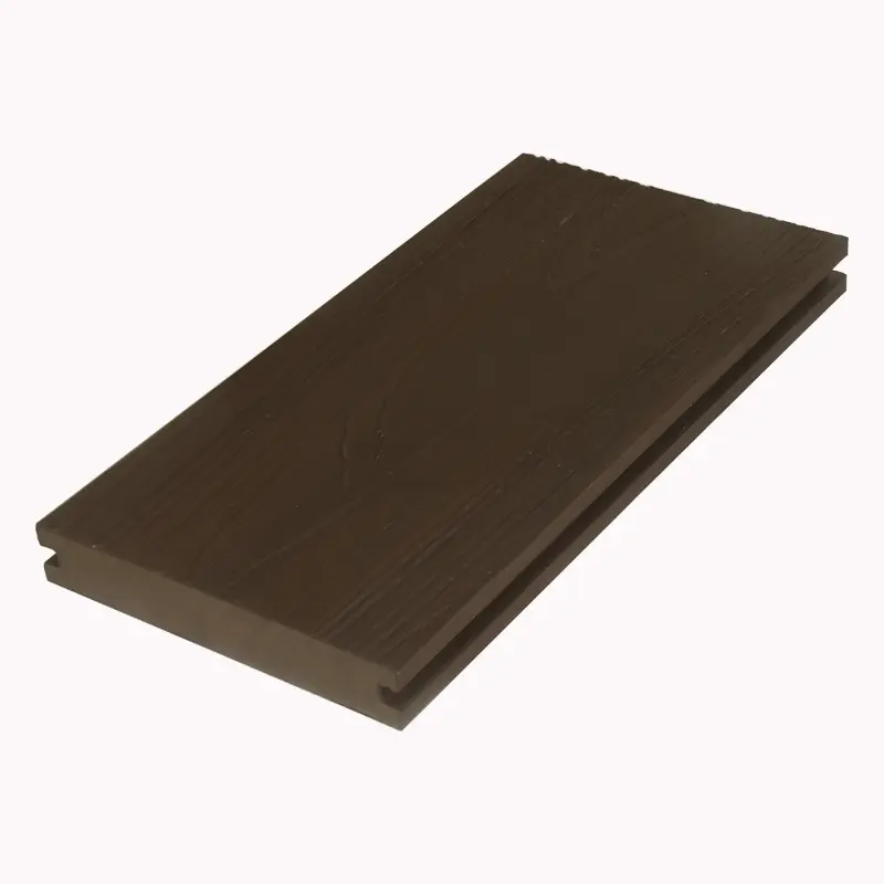 China Exterior Outside Fireproof Wpc Decking Composite Wood Plastic Co-Extrusion Decking Supplier, Factory