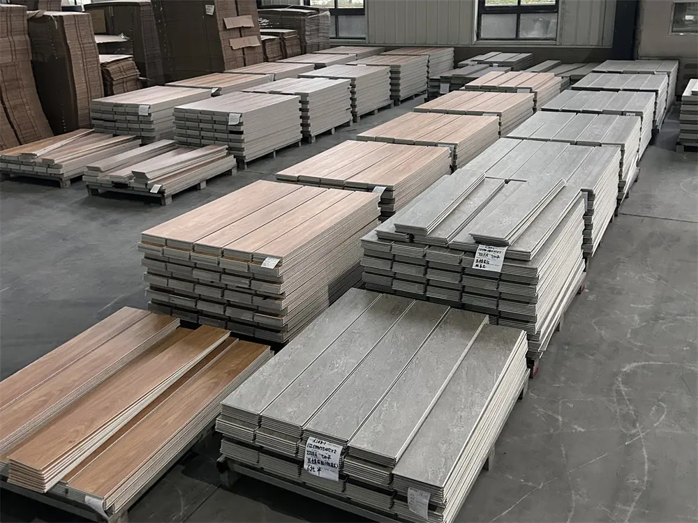 Eco decorative material production and quality inspection