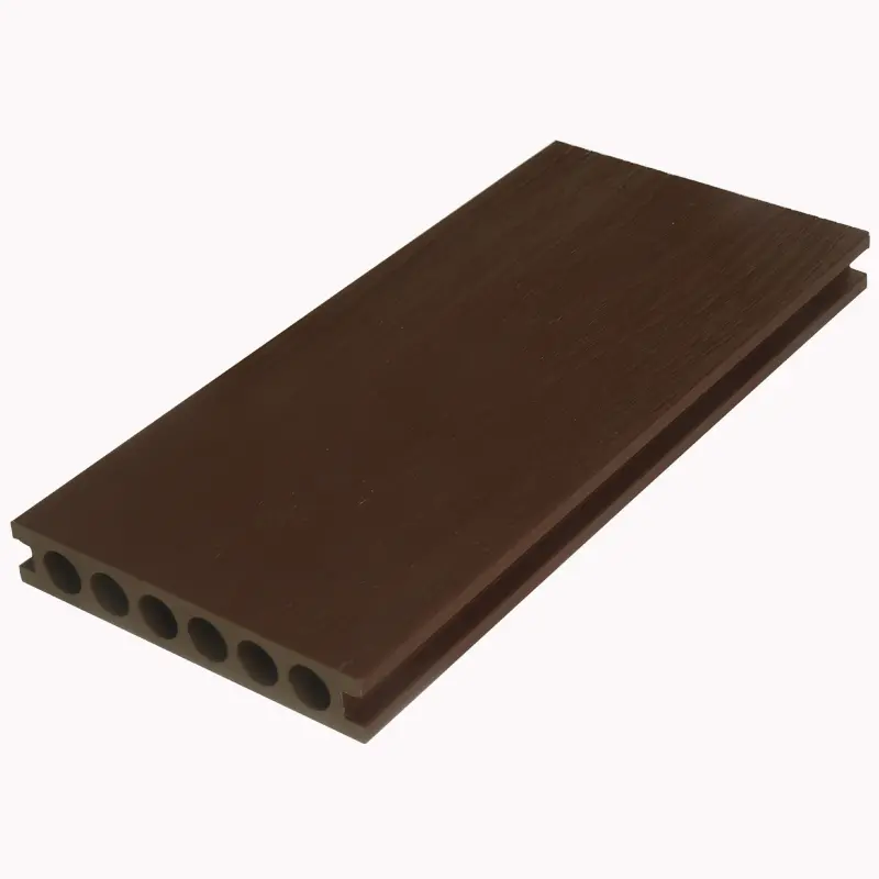 China Exterior Outside Fireproof Wpc Decking Composite Wood Plastic Co-Extrusion Decking Supplier, Factory