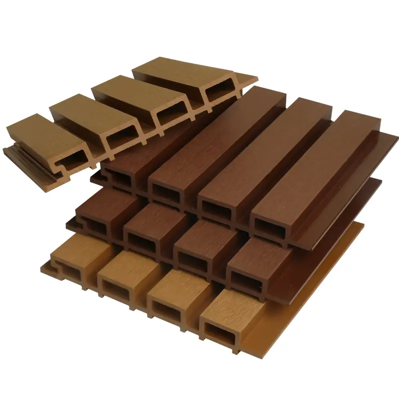 China WPC Wall Panel Suppliers - Fireproof Waterproof Outdoor Composite Cladding Decoration Panel from Factory