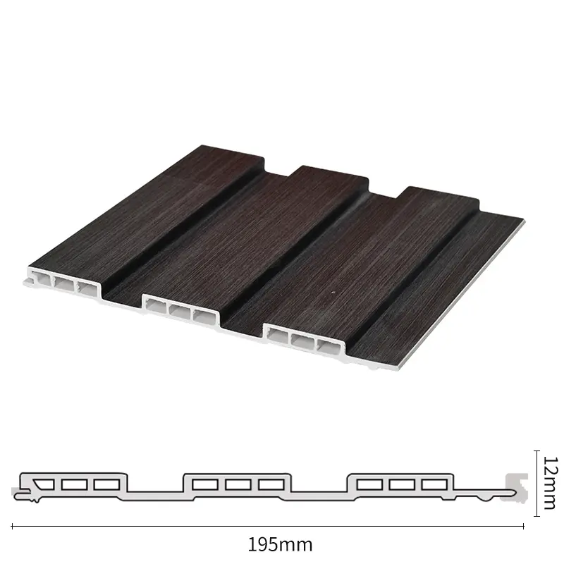 China Suppliers Factory Indoor PVC Coated WPC Wall Panels for Interior Decor and Cladding