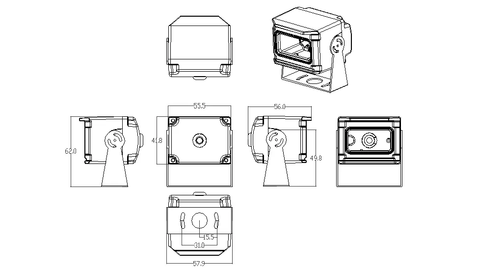 XY-FS730 Waterproof Exterior Vehicle Camera