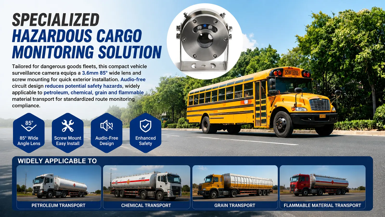 XY-FBH08 Vehicle-Mounted Explosion-Proof AHD Camera (10)