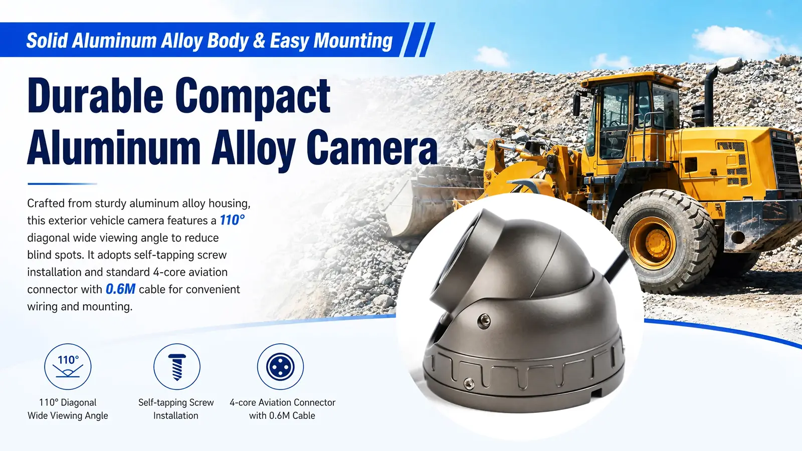XY-N8812 1080P Starlight AHD Vehicle-Mounted Camera (4)