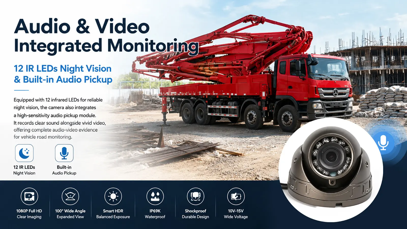 XY-N8812 1080P Starlight AHD Vehicle-Mounted Camera (2)