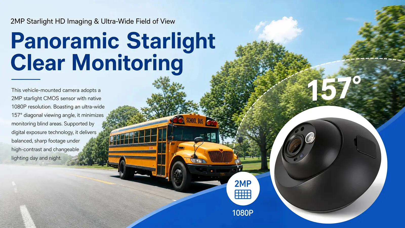 XY-N8823 1080P Starlight AHD Vehicle-Mounted Camera (1)