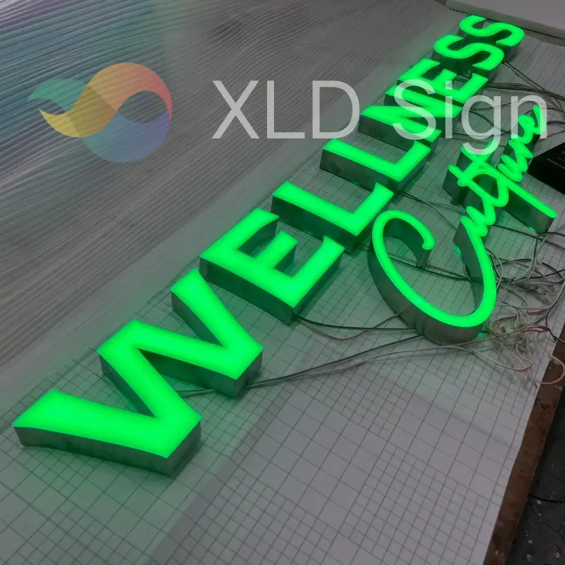 High-Quality Color-controlled LED front-lit letter signs Supplier, Manufacturers
