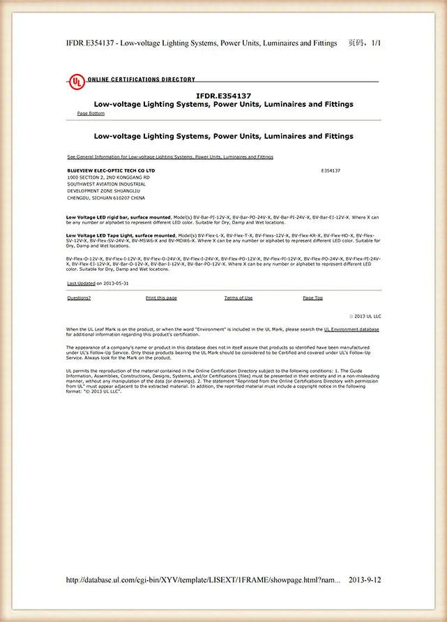 SAA certification — XLD Display LED signs approved by Standards Australia for safe use in Australian markets