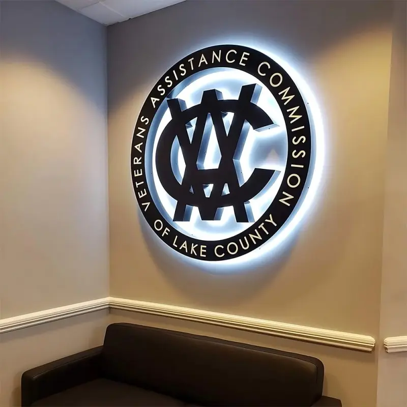 LED letters sign
