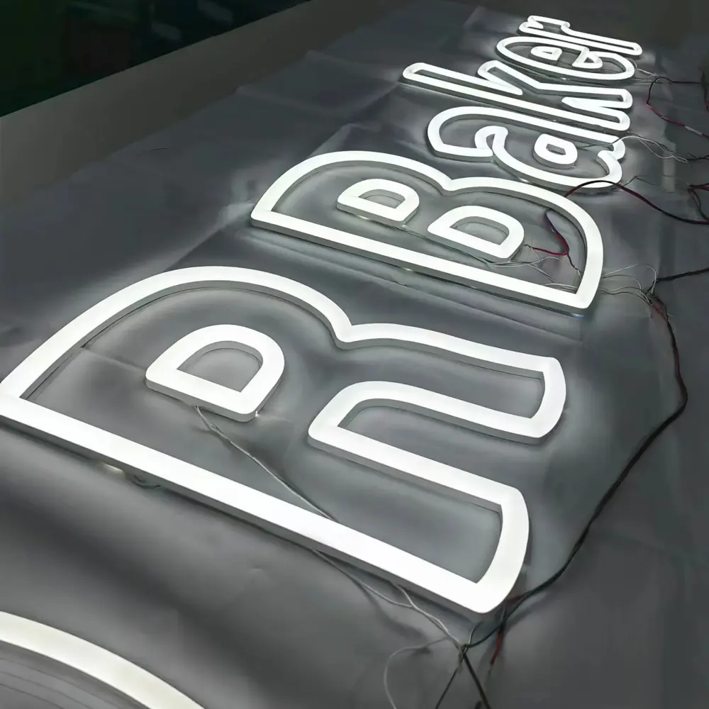 Custom Neon-Style Acrylic Letter Signs Manufacturers, Service