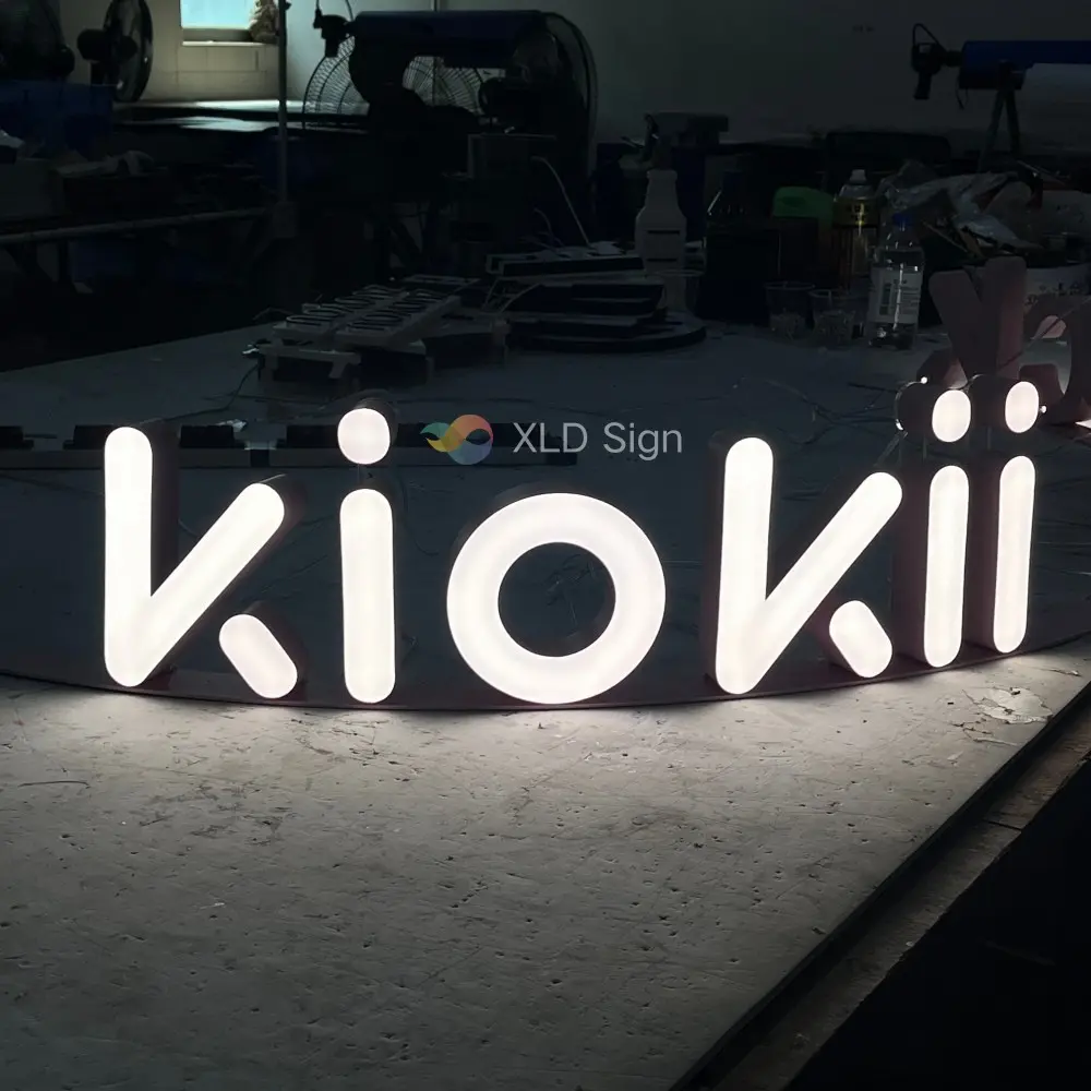 Custom front-lit business signage