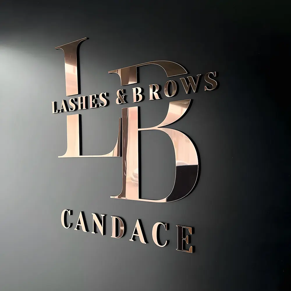 High-Quality Metal Logo Wall Mounted Signs Suppliers, Manufacturer