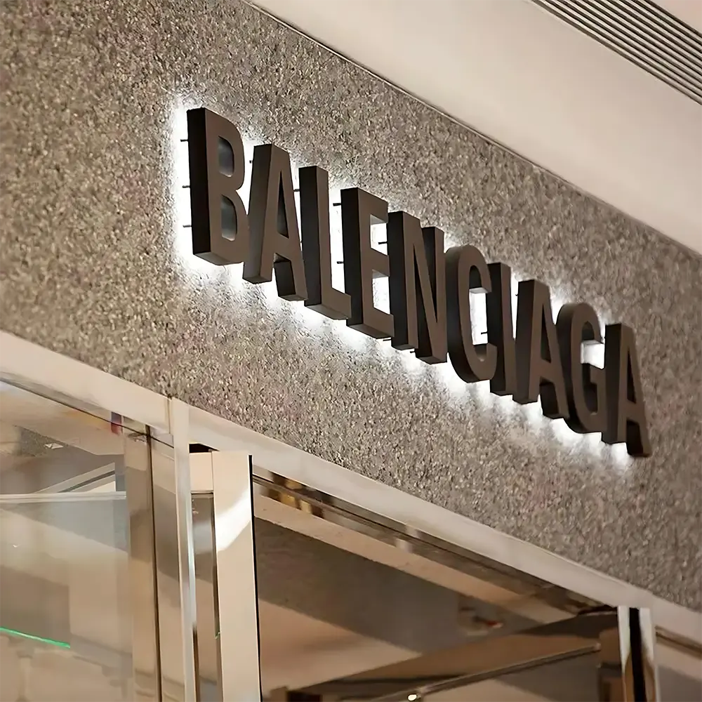 LED signage for retail stores