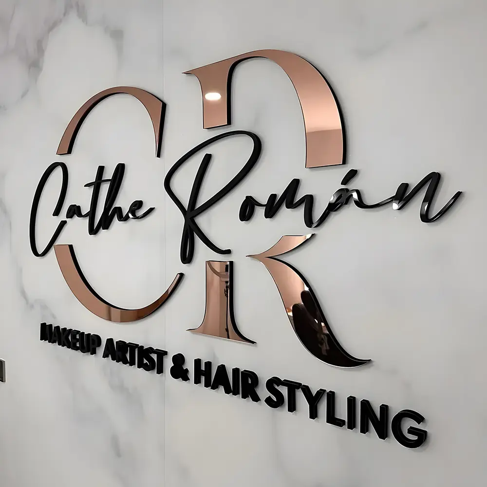 High-Quality Metal Logo Wall Mounted Signs Suppliers, Manufacturer