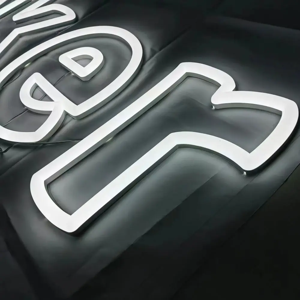 Custom Neon-Style Acrylic Letter Signs Manufacturers, Service