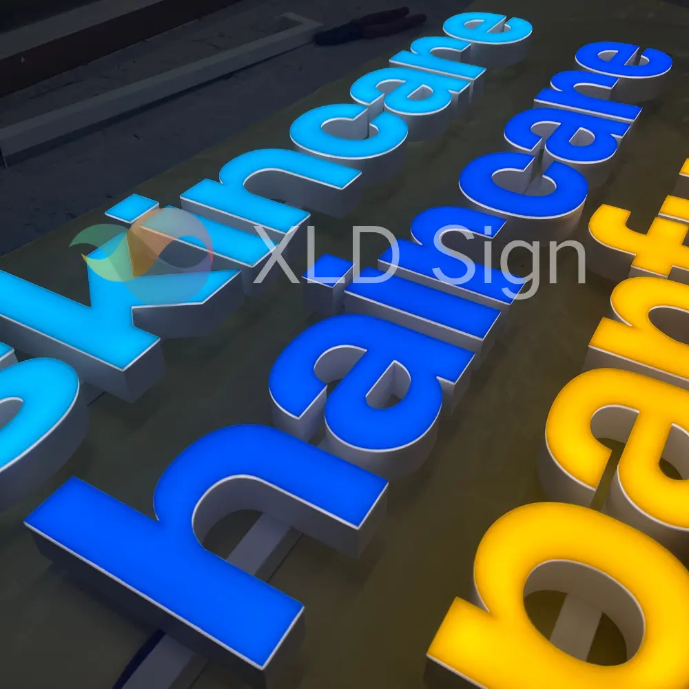 High-Quality Front-lit acrylic business sign Manufacturer, Service