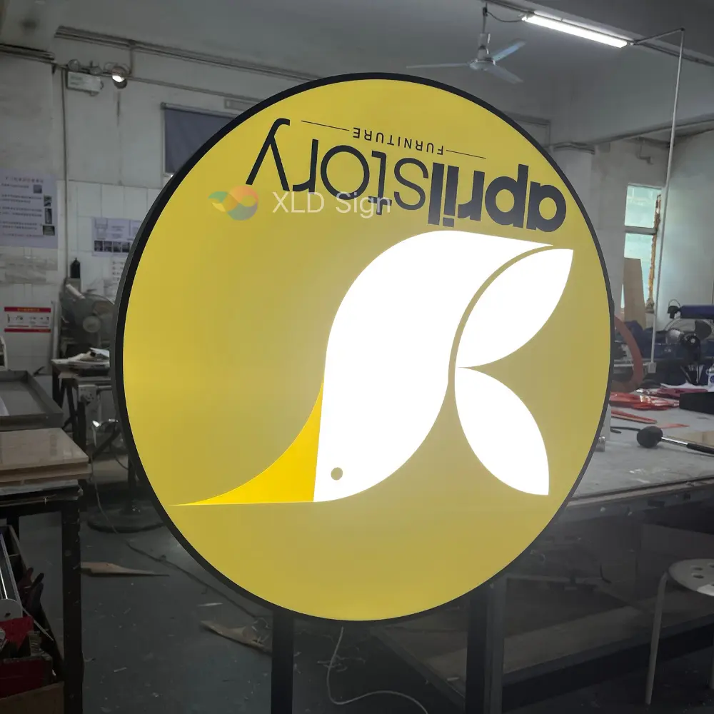 High-Quality UV Printing Round Advertising Light Box Manufacturers, Manufacturer
