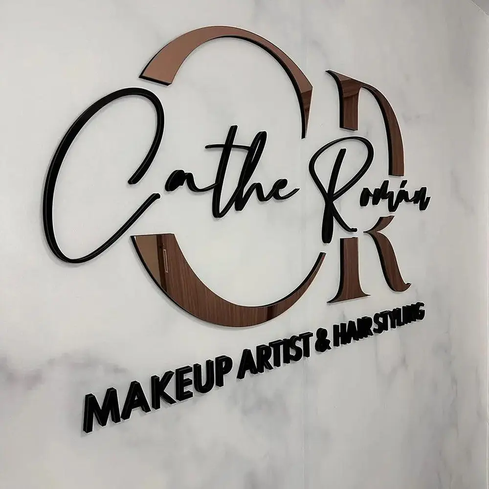 High-Quality Metal Logo Wall Mounted Signs Suppliers, Manufacturer