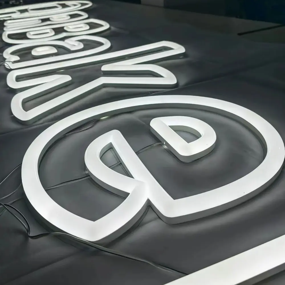 Custom Neon-Style Acrylic Letter Signs Manufacturers, Service