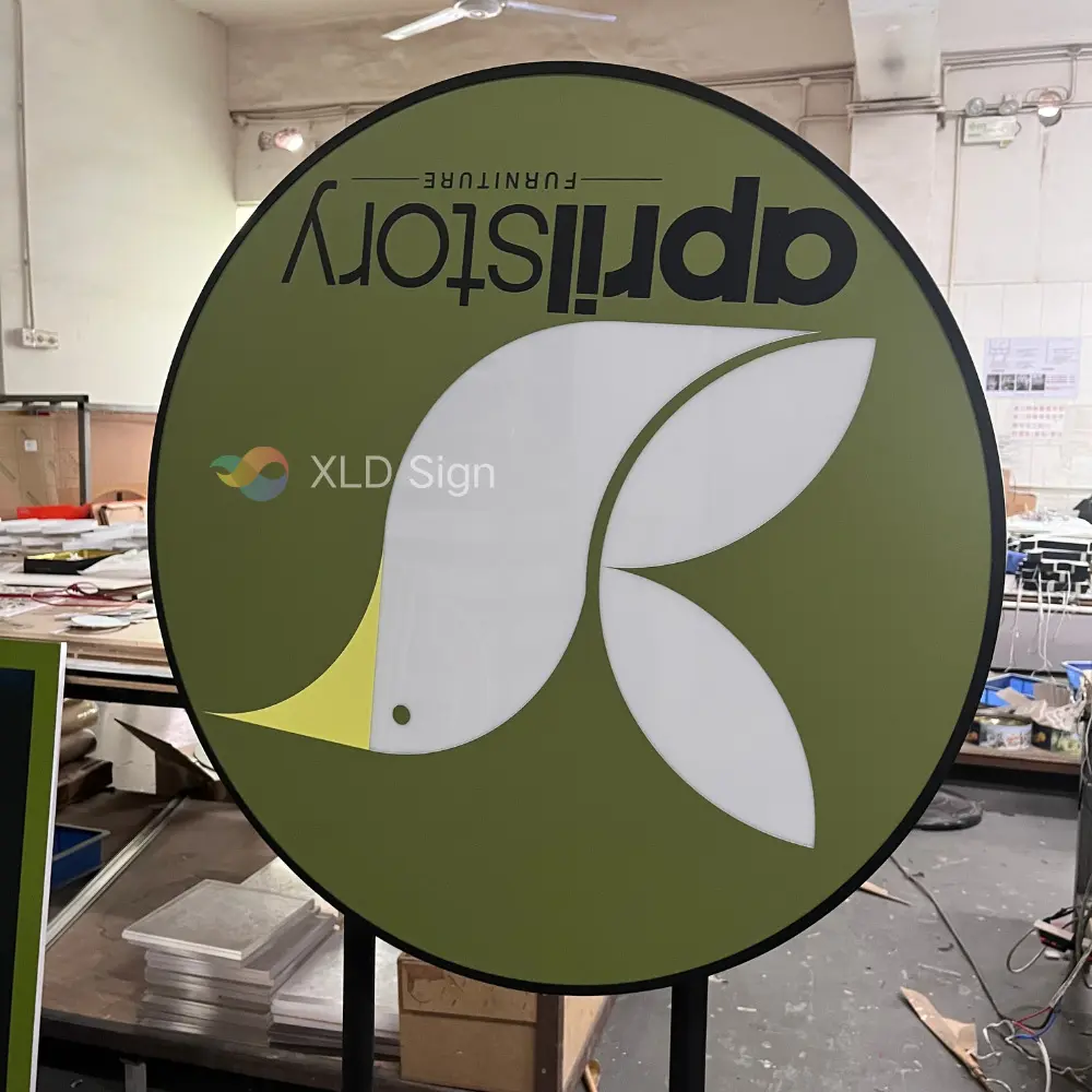 High-Quality UV Printing Round Advertising Light Box Manufacturers, Manufacturer