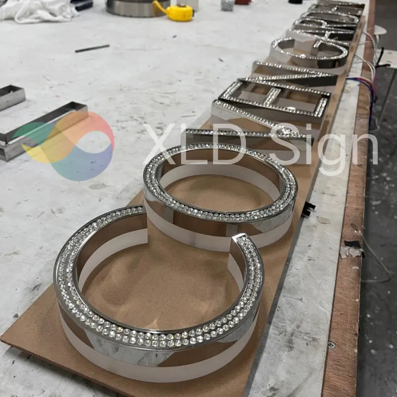 High-Quality Business Logo Sign with Diamonds Suppliers, Manufacturer