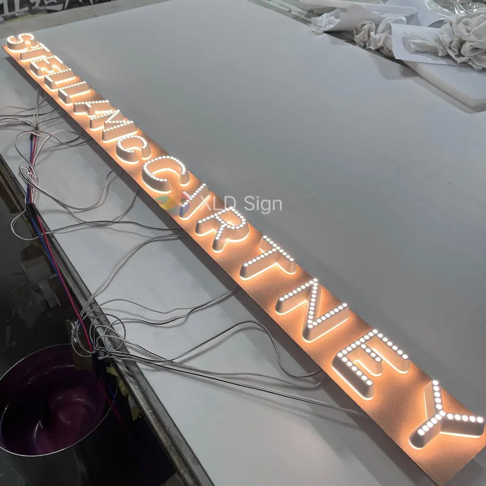 High-Quality Acrylic front and back illuminated advertising signs Suppliers, Supplier