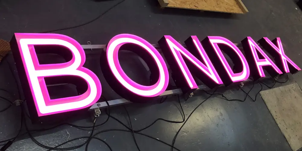 Front Illuminated Letters Sign