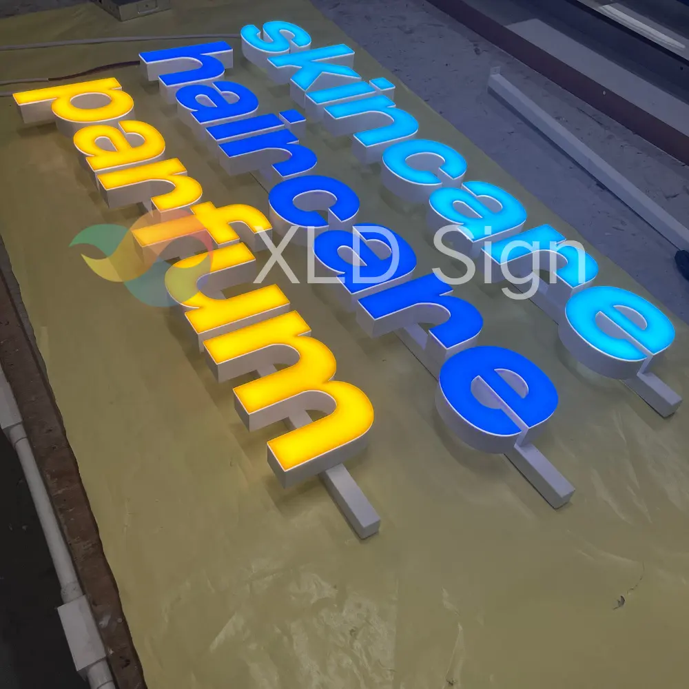 High-Quality Front-lit acrylic business sign Manufacturer, Service