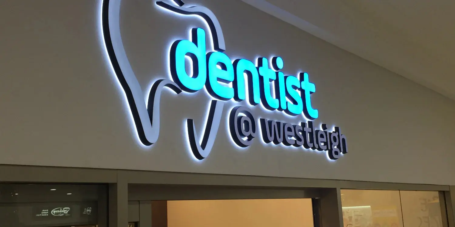 LED letter signage for businesses