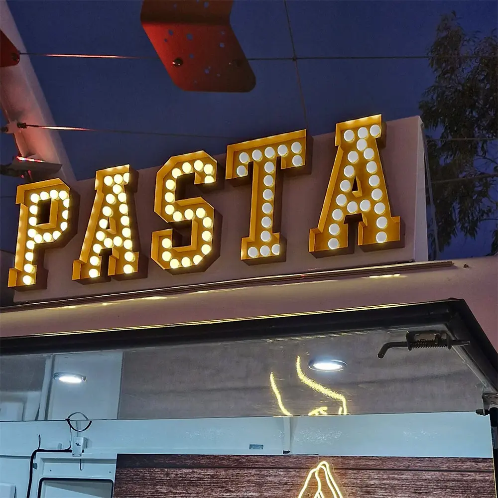 High-Quality Customizable Large Logo Marquee Sign Supplier, Manufacturer