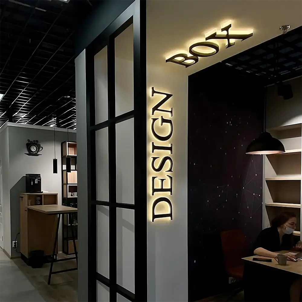 storefront advertising sign