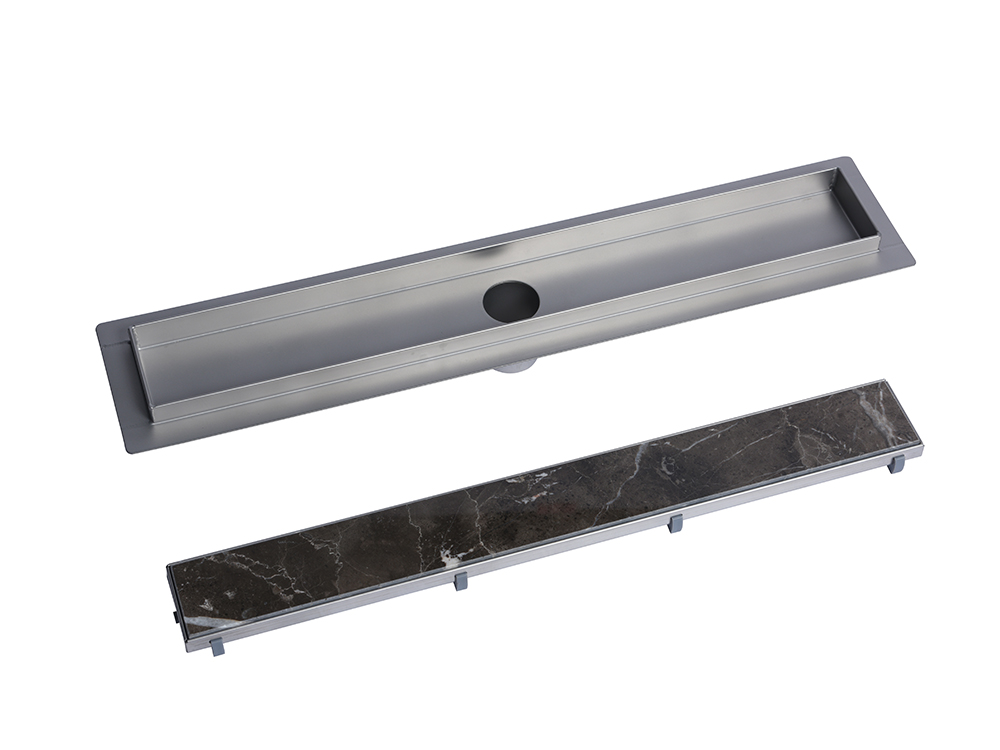 OEM Invisible Rectangular Linear Drain - Stainless Steel Floor Drain with Ceramic Tile Cover - China Suppliers & Factory Manufacturer, Suppliers