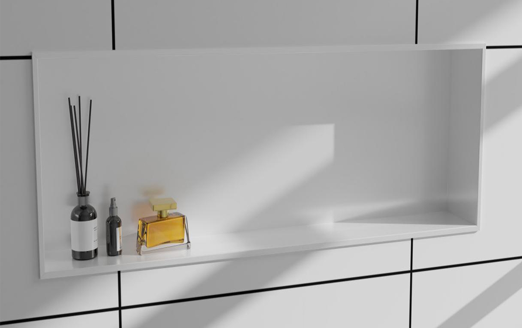 Premium Corner Bathroom Shelf