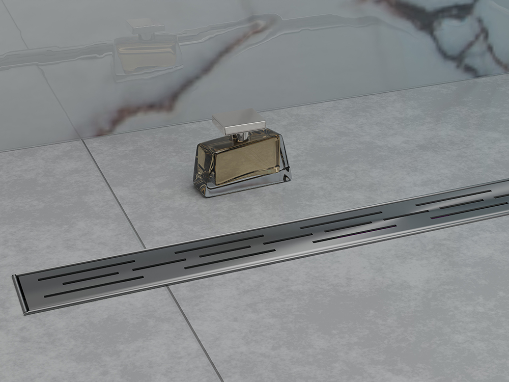 Horizontal 304 stainless steel floor drain application 5