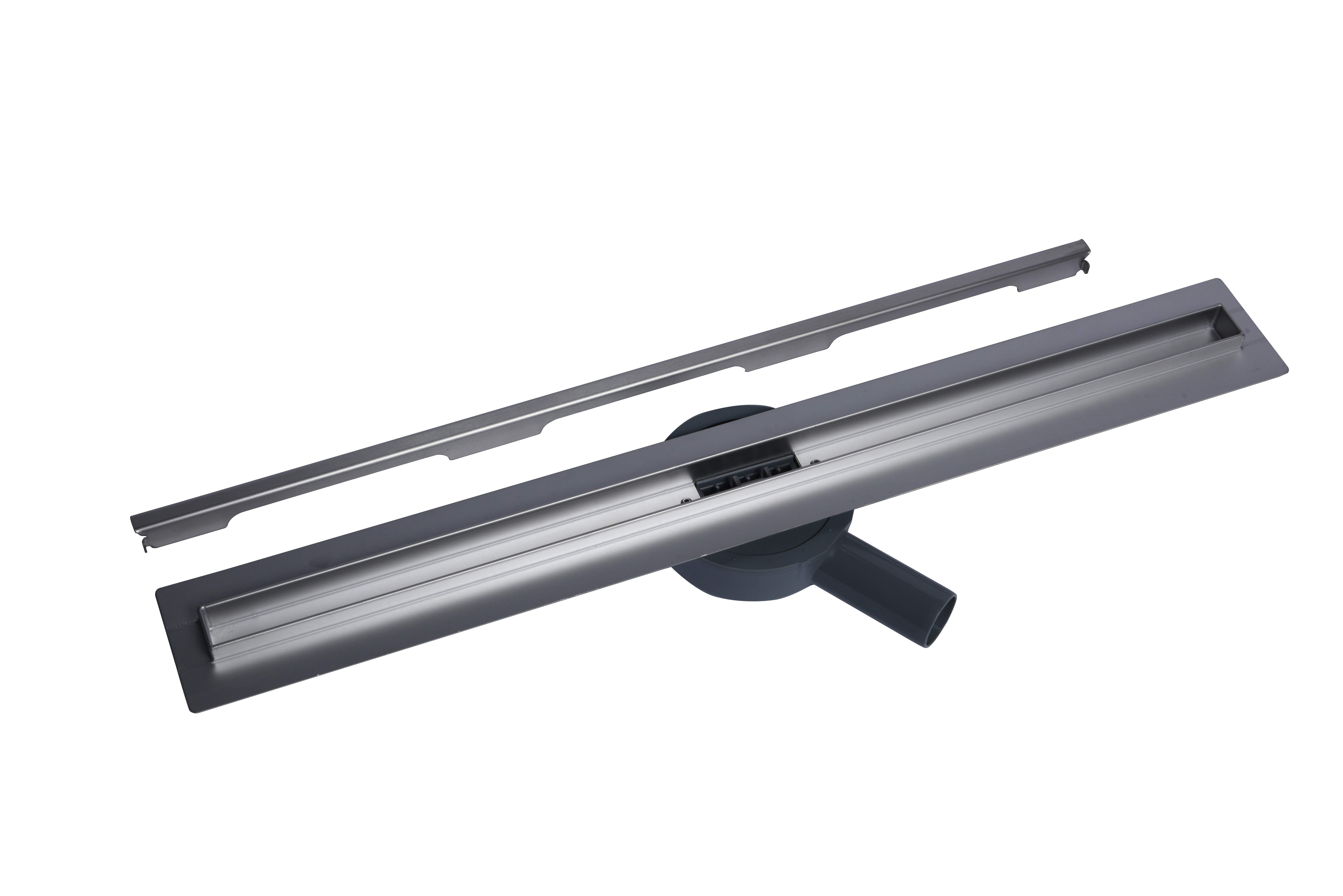 High-Quality ISO 9001 CE Certified 50cm To150cm Linear Side Floor Drain 304 Shower for Home Use Bathroom or Outdoor Manufacturers, Supplier