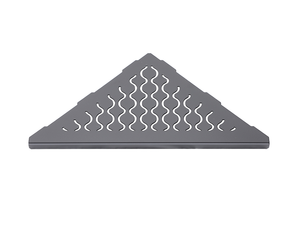 China Premium Gunmetal Gray Stainless Steel Corner Shower Rack - Customizable Dimensions, Patterns, Colors | China Factory Suppliers Factories, Suppliers