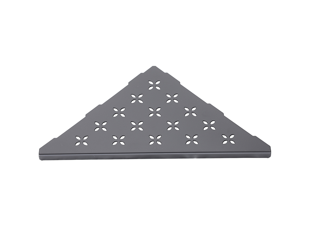 China Premium Gunmetal Gray Stainless Steel Corner Shower Rack - Customizable Dimensions, Patterns, Colors | China Factory Suppliers Factories, Suppliers