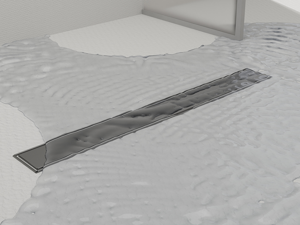 Horizontal 304 stainless steel floor drain application 6