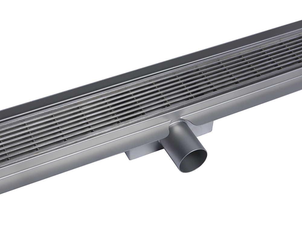 High-Quality Custom Silver Stainless Steel Linear Shower Drain from China Suppliers - High-Flow Factory Design for Efficient Drainage Factory, Suppliers