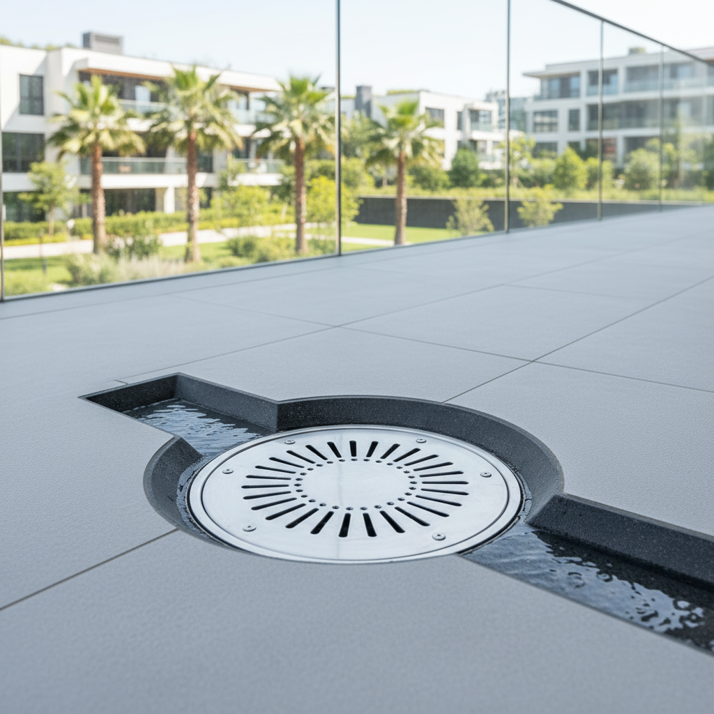 Universal Drain For Balcony Drainage