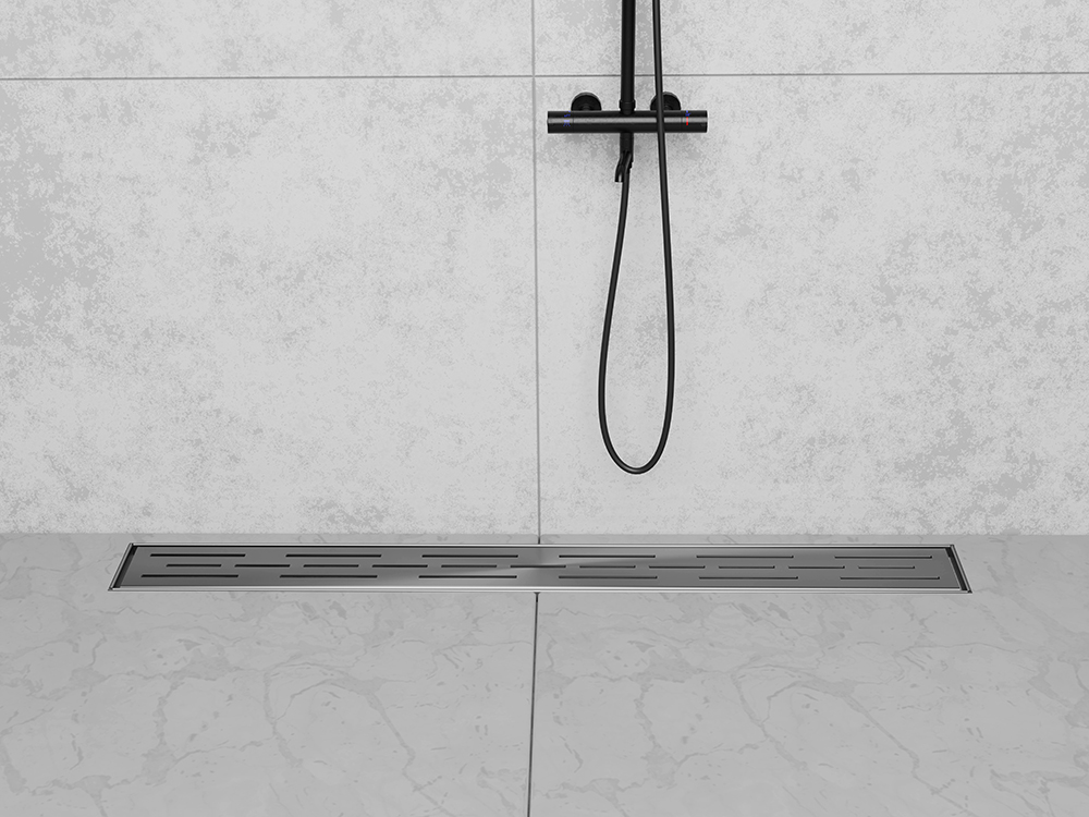 Horizontal 304 stainless steel floor drain application 4