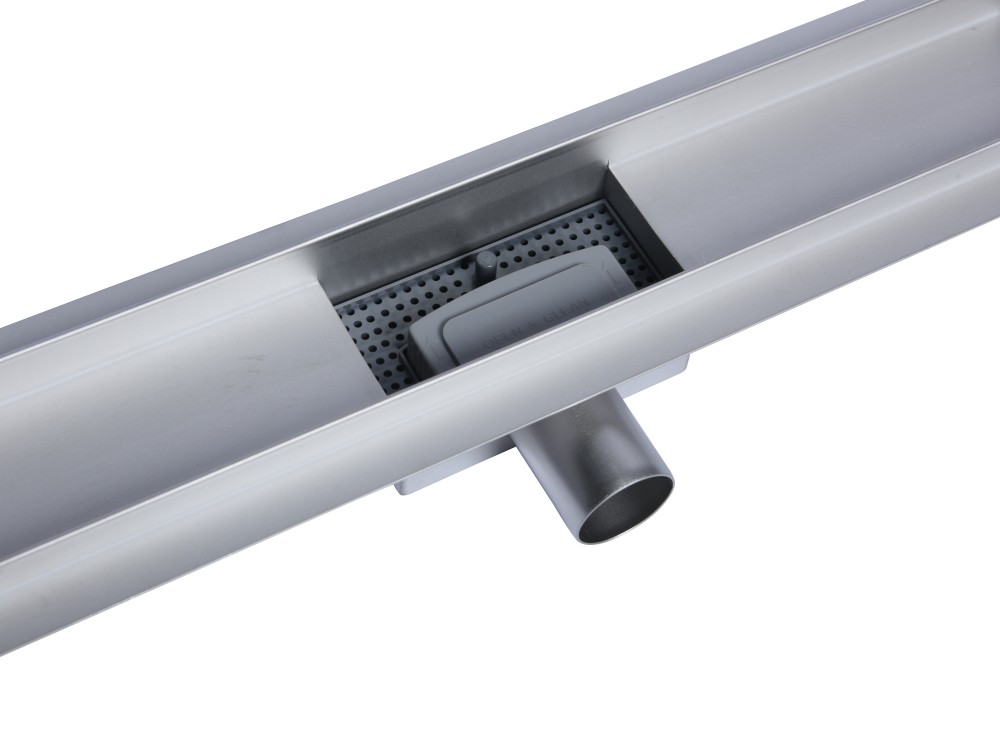 High-Quality SUS304 Stainless Steel Large Drain Pipe Shower - China Suppliers & Factory Effortless Tile Insert Design