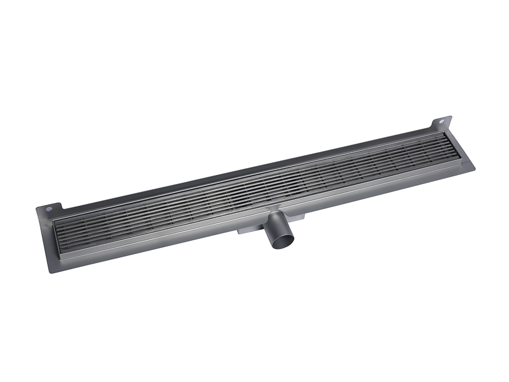 High-Quality Custom Silver Stainless Steel Linear Shower Drain from China Suppliers - High-Flow Factory Design for Efficient Drainage Factory, Suppliers