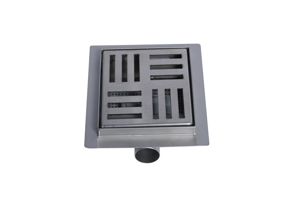 China Factory Suppliers SS304/316 Hot Rolled Stainless Steel Floor Drain – 200x200mm for Kitchen and Bathroom