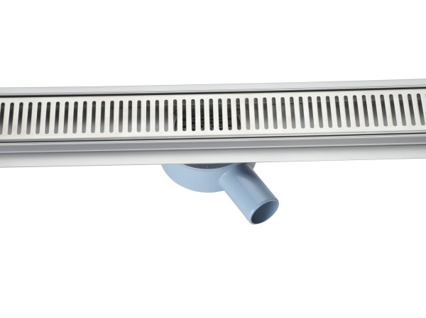 China Factory Silver Stainless Steel Linear Shower Drain with 360° Rotating Outlet - Suppliers of High Flow Rate Drains