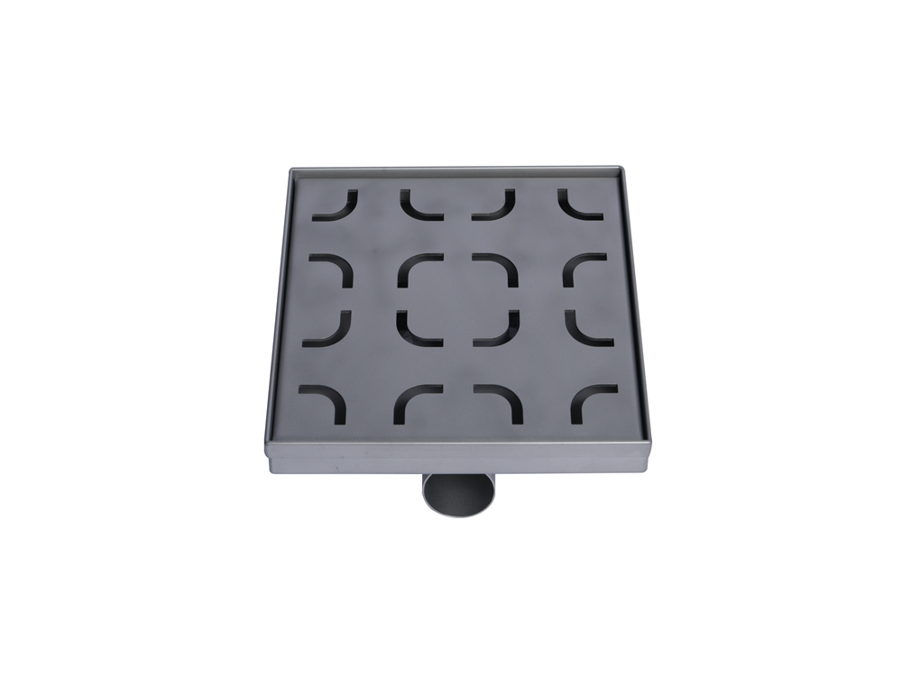 China Factory Suppliers SS304/316 Hot Rolled Stainless Steel Floor Drain – 200x200mm for Kitchen and Bathroom