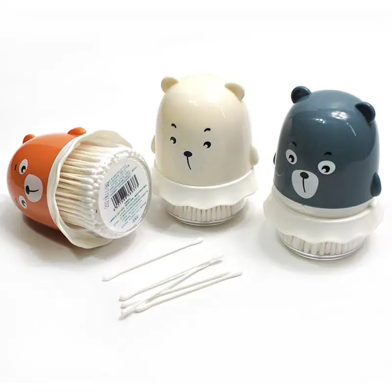 Custom Precision Cotton Swabs double Round Tip Cosmetic Personalized customization Tipped Applicators For Make up Applicators For Makeup Cleaning Gun Electronics  Wooden Cotton Swabs Sustainable Bamboo-1 Suppliers, Manufacturer