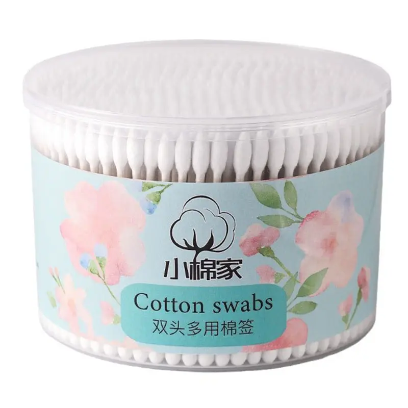 CE Certification Double Round Head Bamboo Stick Cotton Swab for Adults Factory, Pricelist