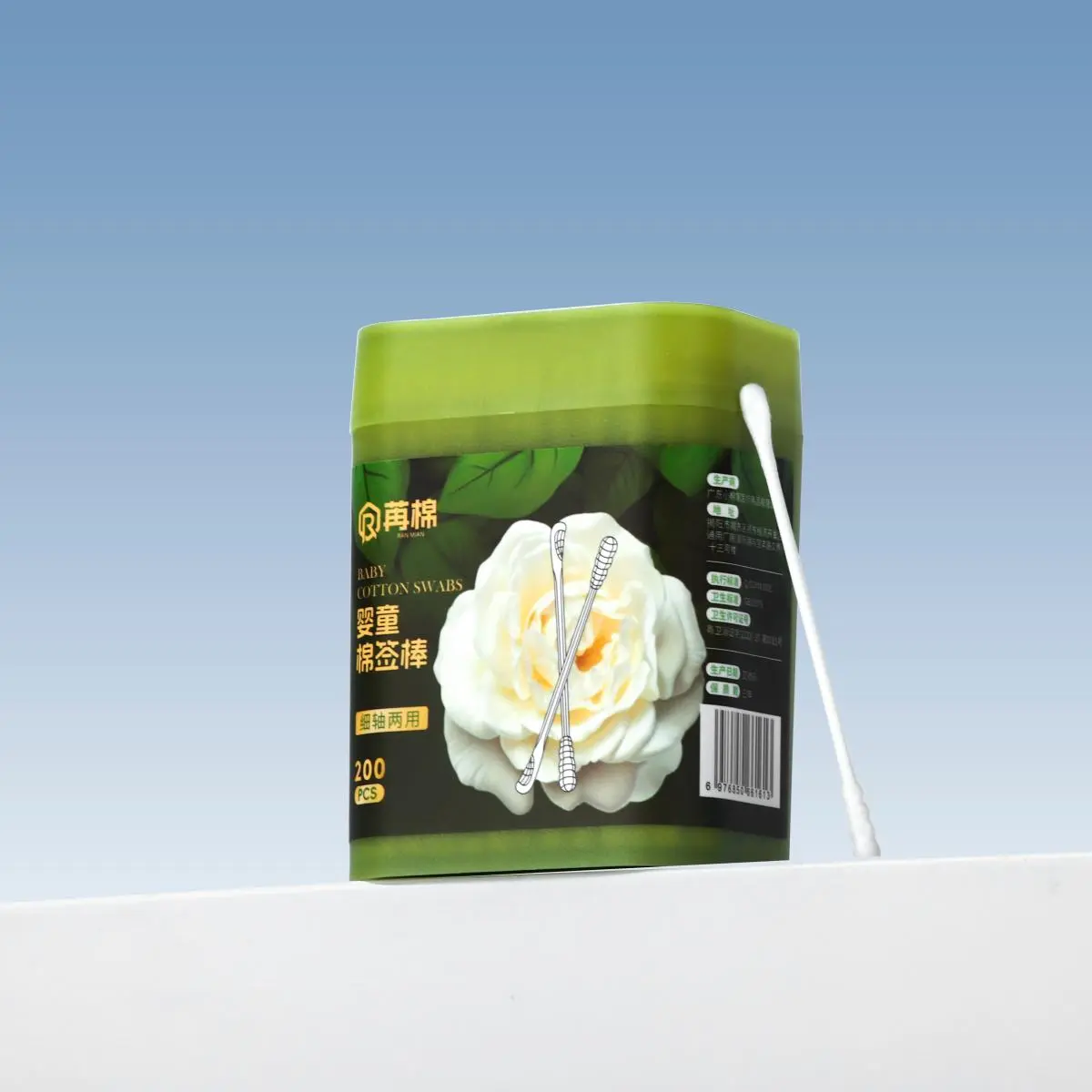CE Certification Camellia Baby Cotton Swabs Supplier, Factories